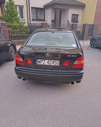 Lexus GS cena 14500 przebieg: 474215, rok produkcji 2000 z Przasnysz małe 56